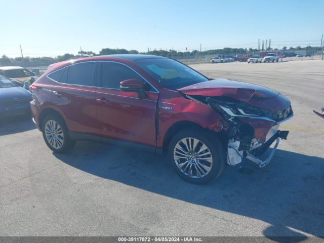 toyota venza 2021 jteaaaah1mj027974