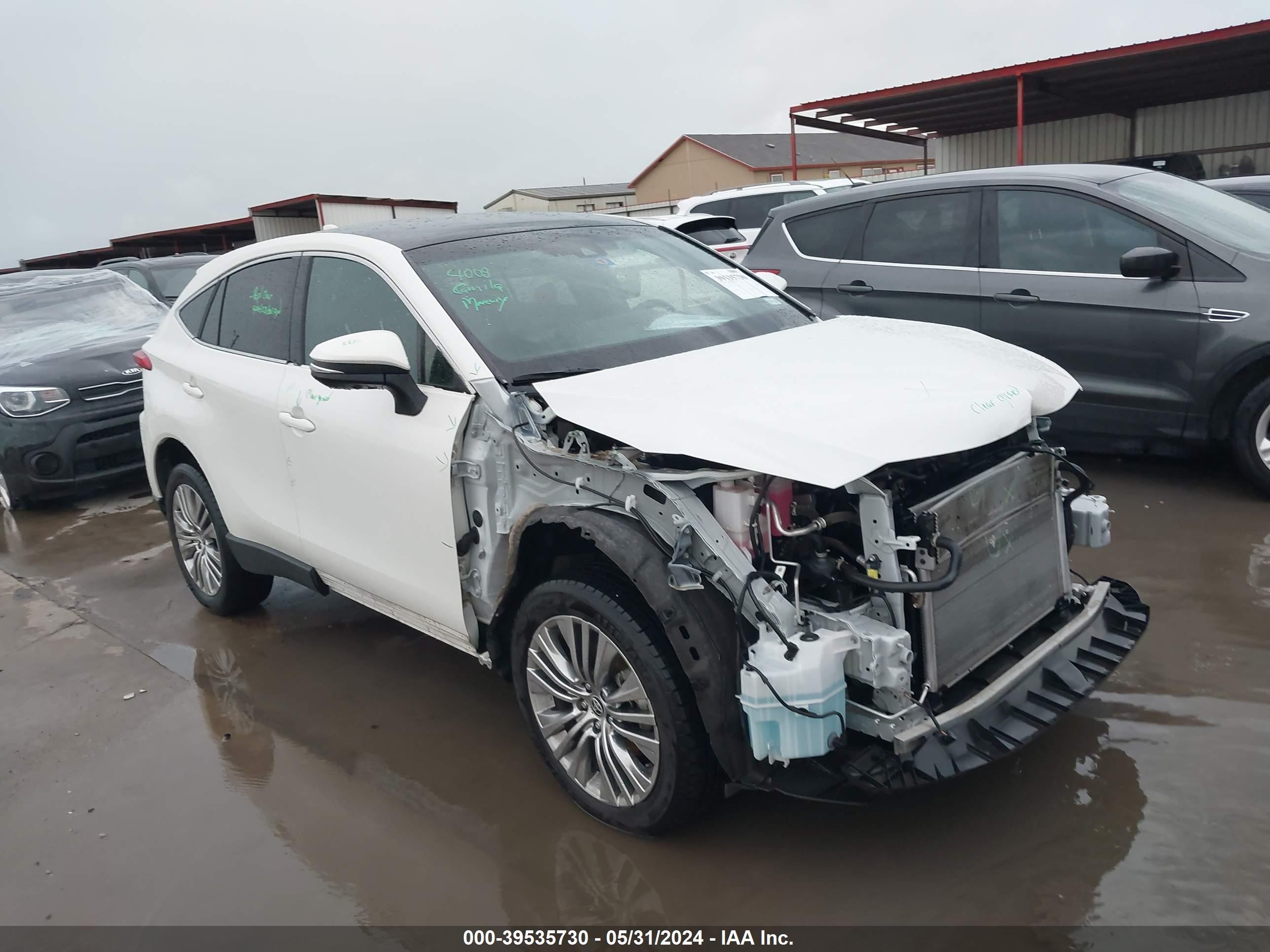 toyota venza 2021 jteaaaah5mj062954