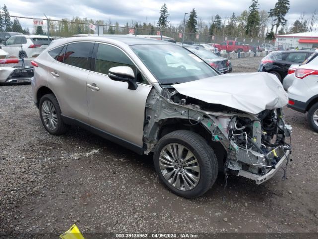 toyota venza 2021 jteaaaah6mj001113