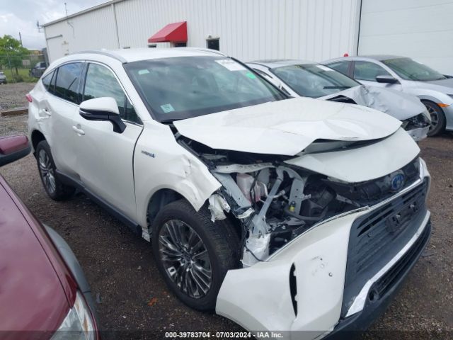 toyota venza 2021 jteaaaah7mj058484