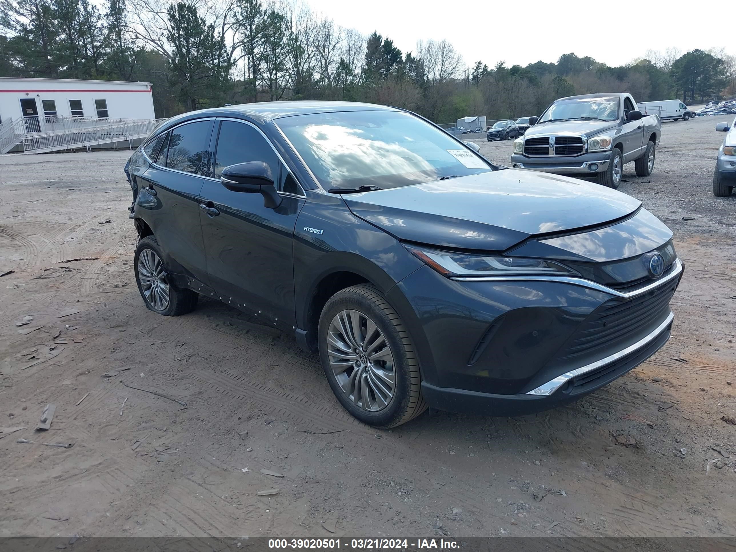 toyota venza 2021 jteaaaah8mj061684