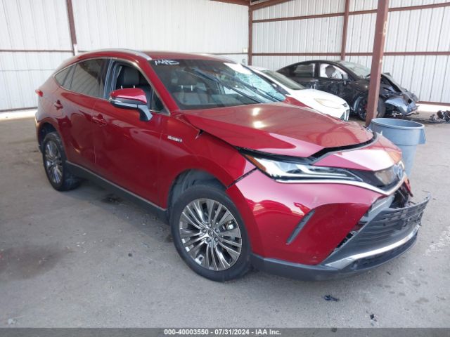 toyota venza 2021 jteaaaah9mj063928