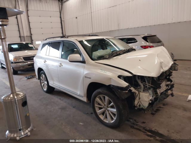 toyota highlander hybrid 2012 jtebc3eh4c2004377