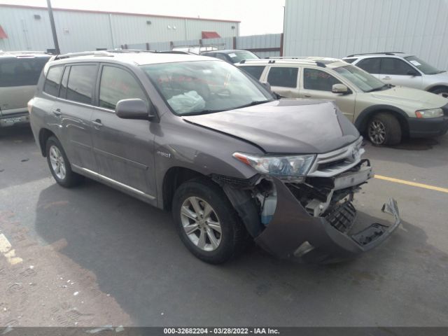 toyota highlander hybrid 2012 jtebc3eh5c2010477