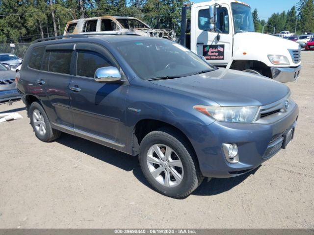 toyota highlander 2012 jtebc3eh6c2009581