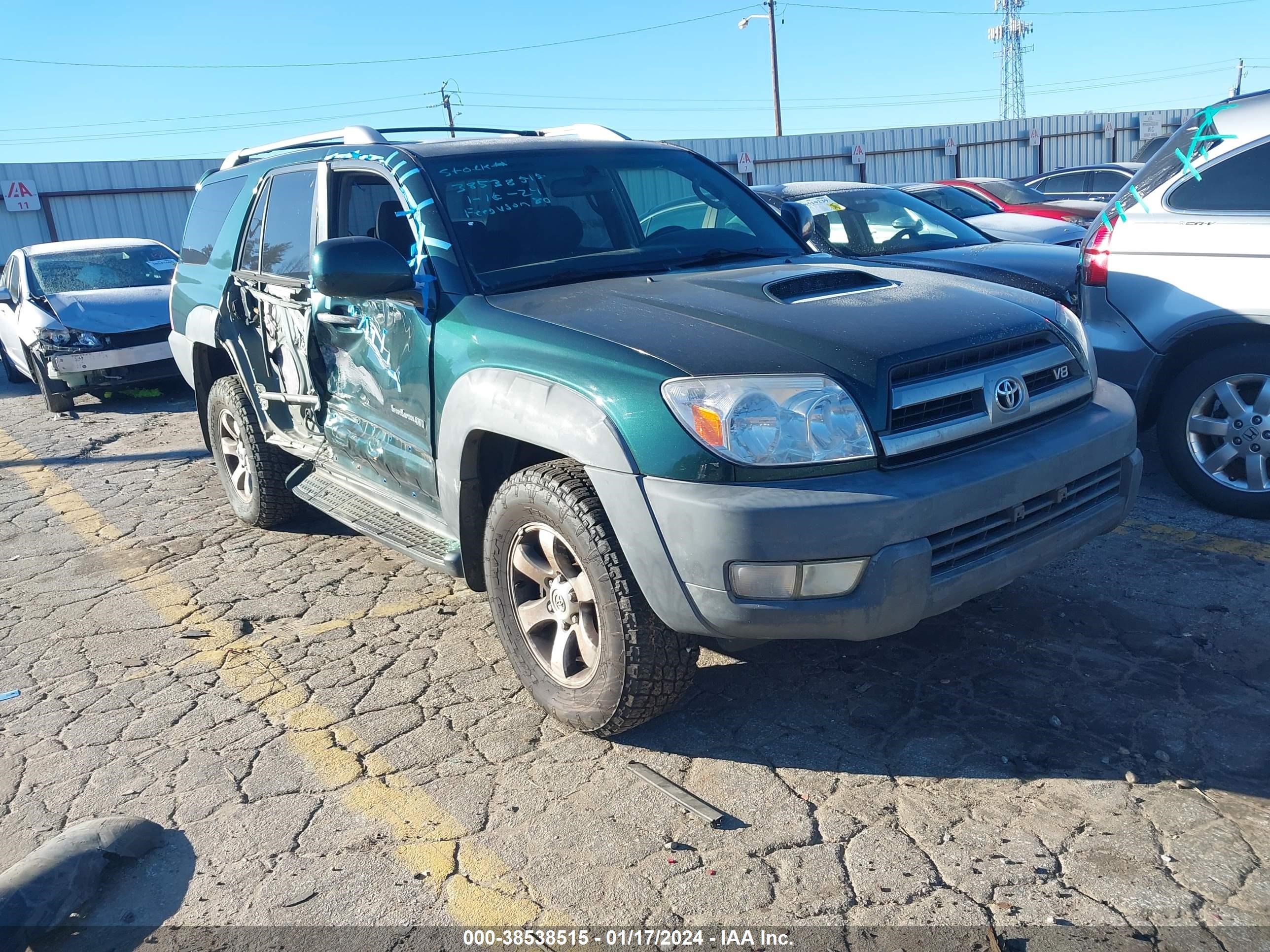 toyota 4runner 2003 jtebt14r230020250