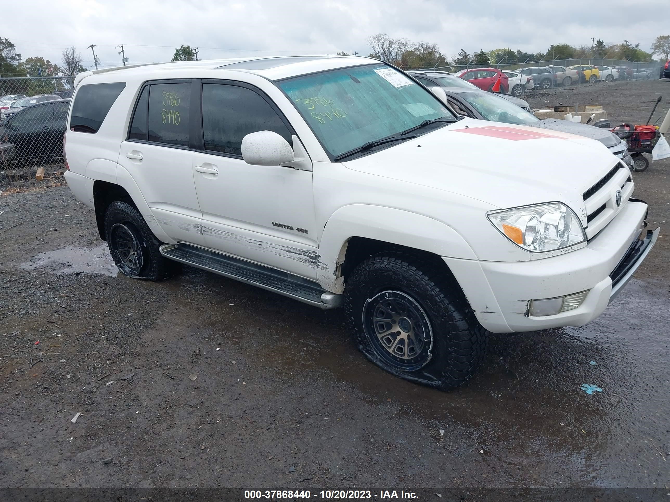 toyota 4runner 2004 jtebt17r048010153