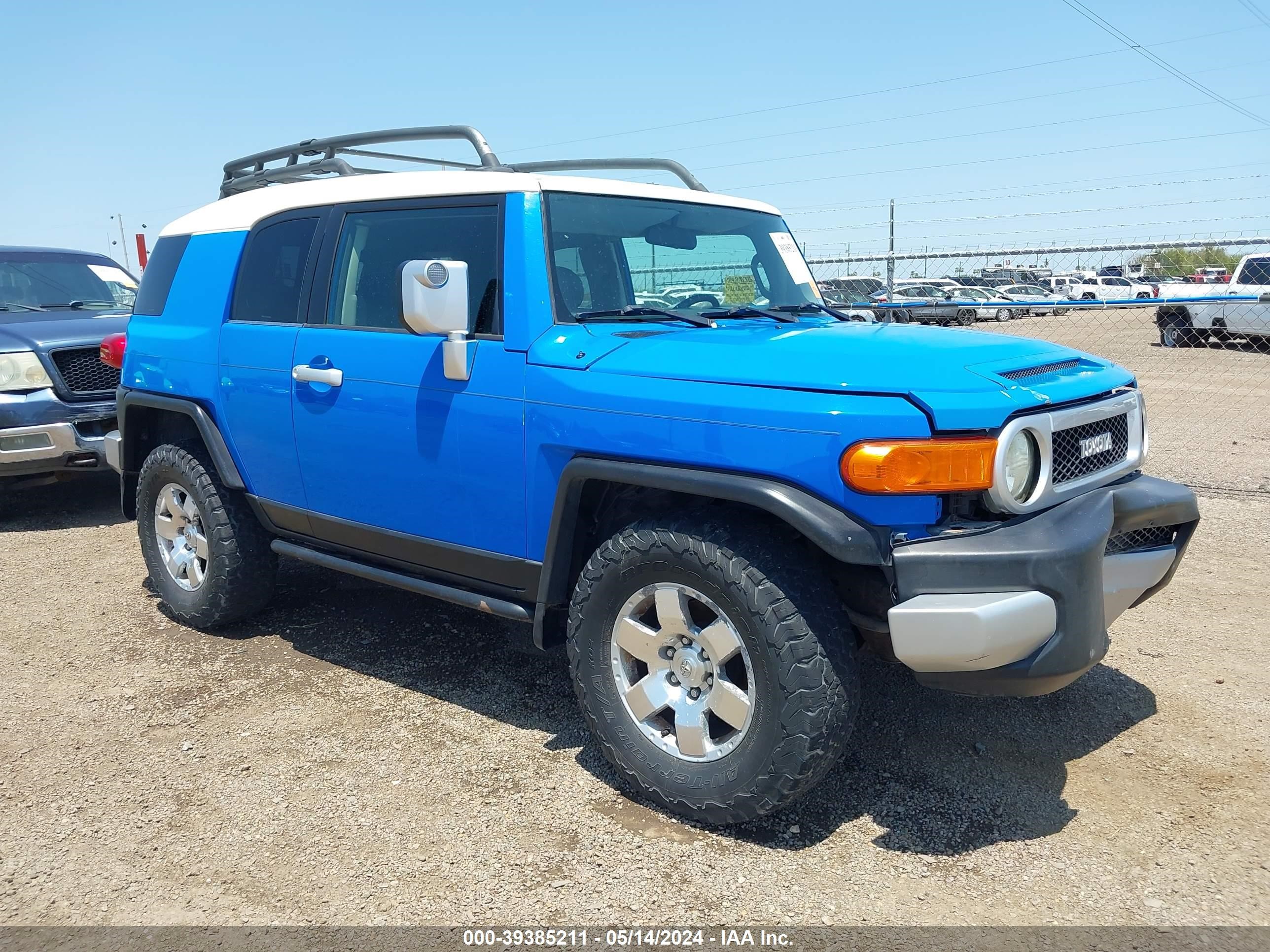 toyota fj cruiser 2007 jtebu11f170024903