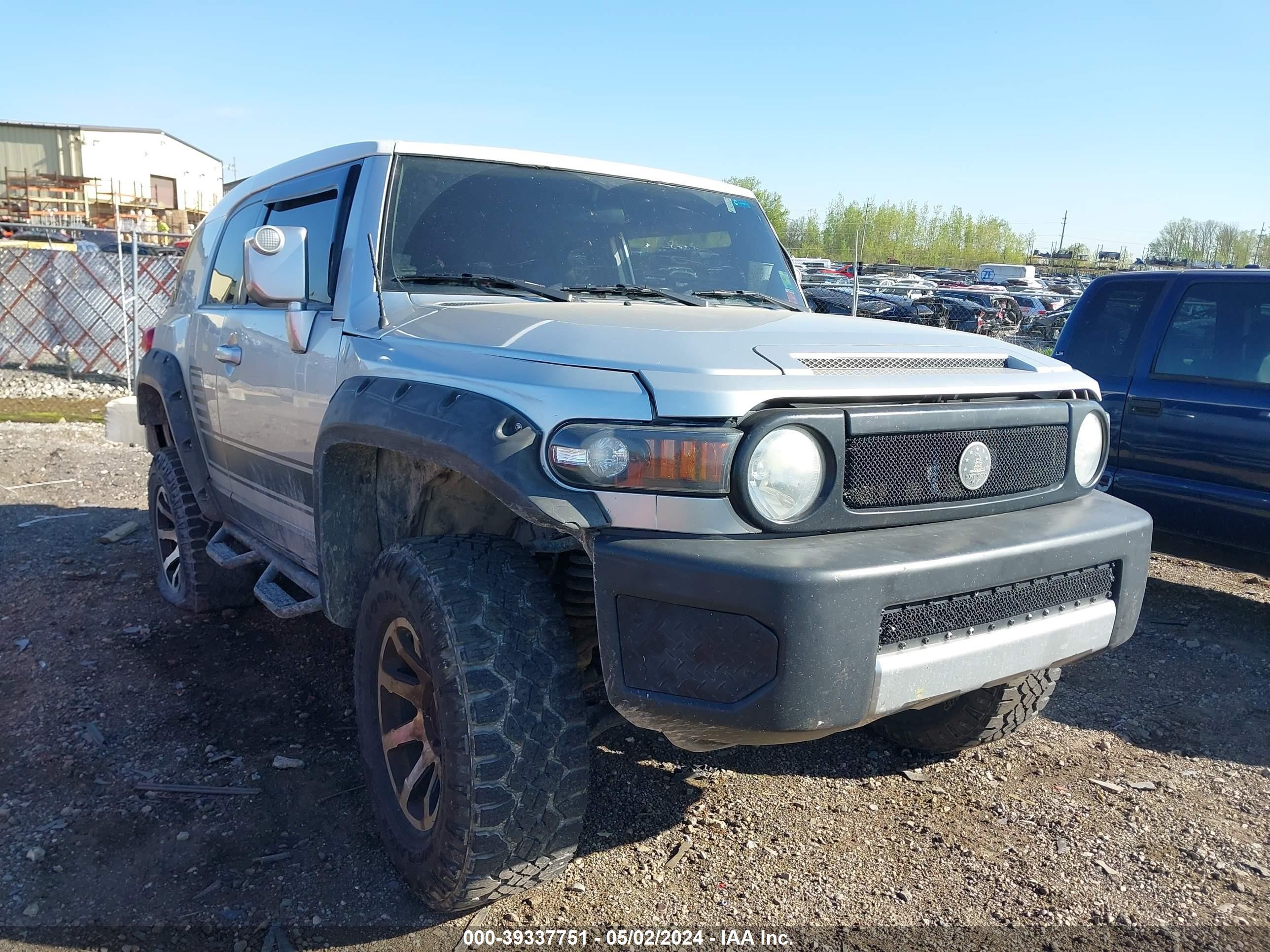 toyota fj cruiser 2007 jtebu11f270022562