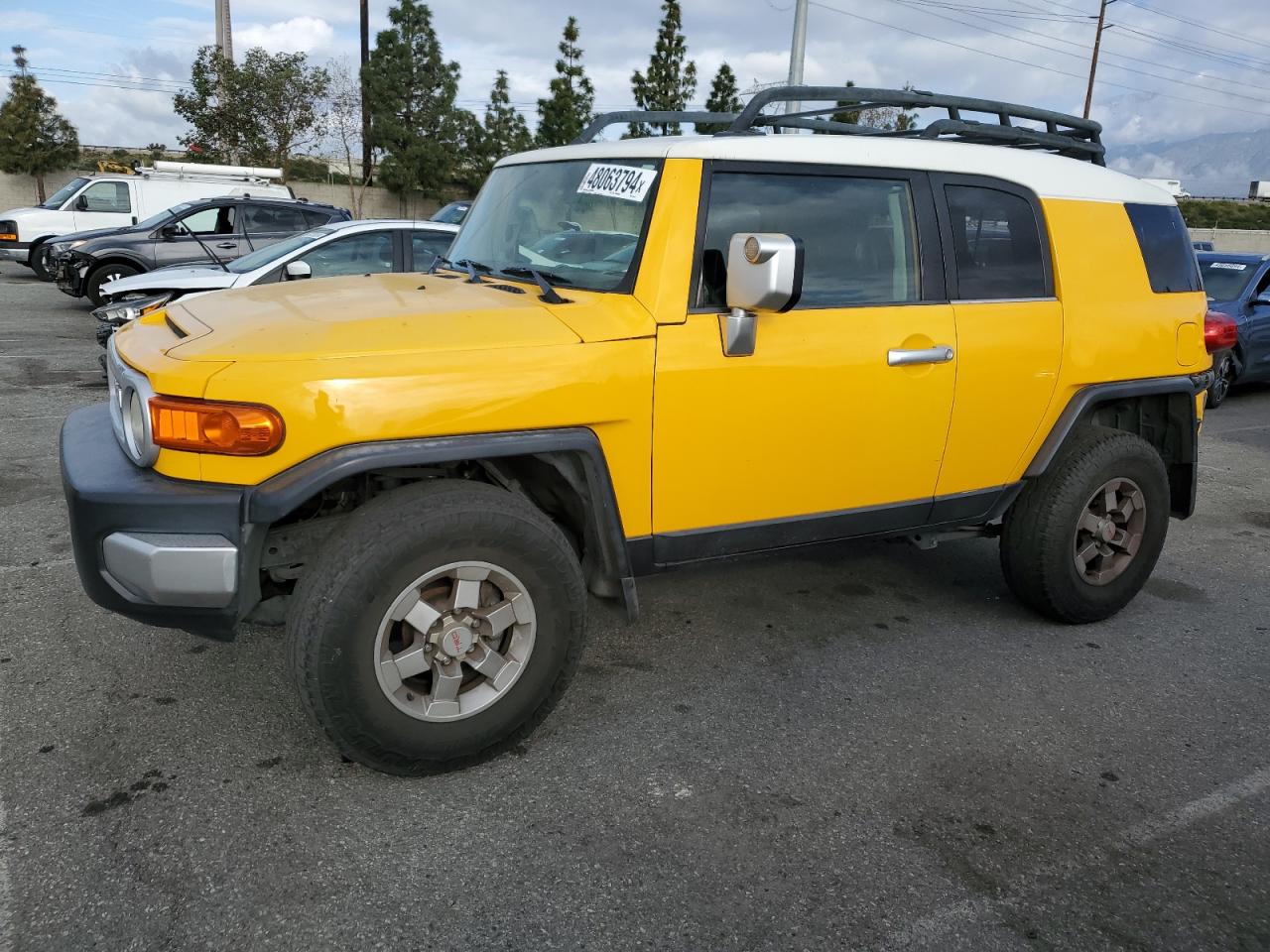 toyota fj cruiser 2007 jtebu11f270041676