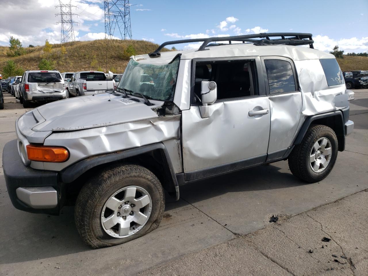 toyota fj cruiser 2007 jtebu11f270047039