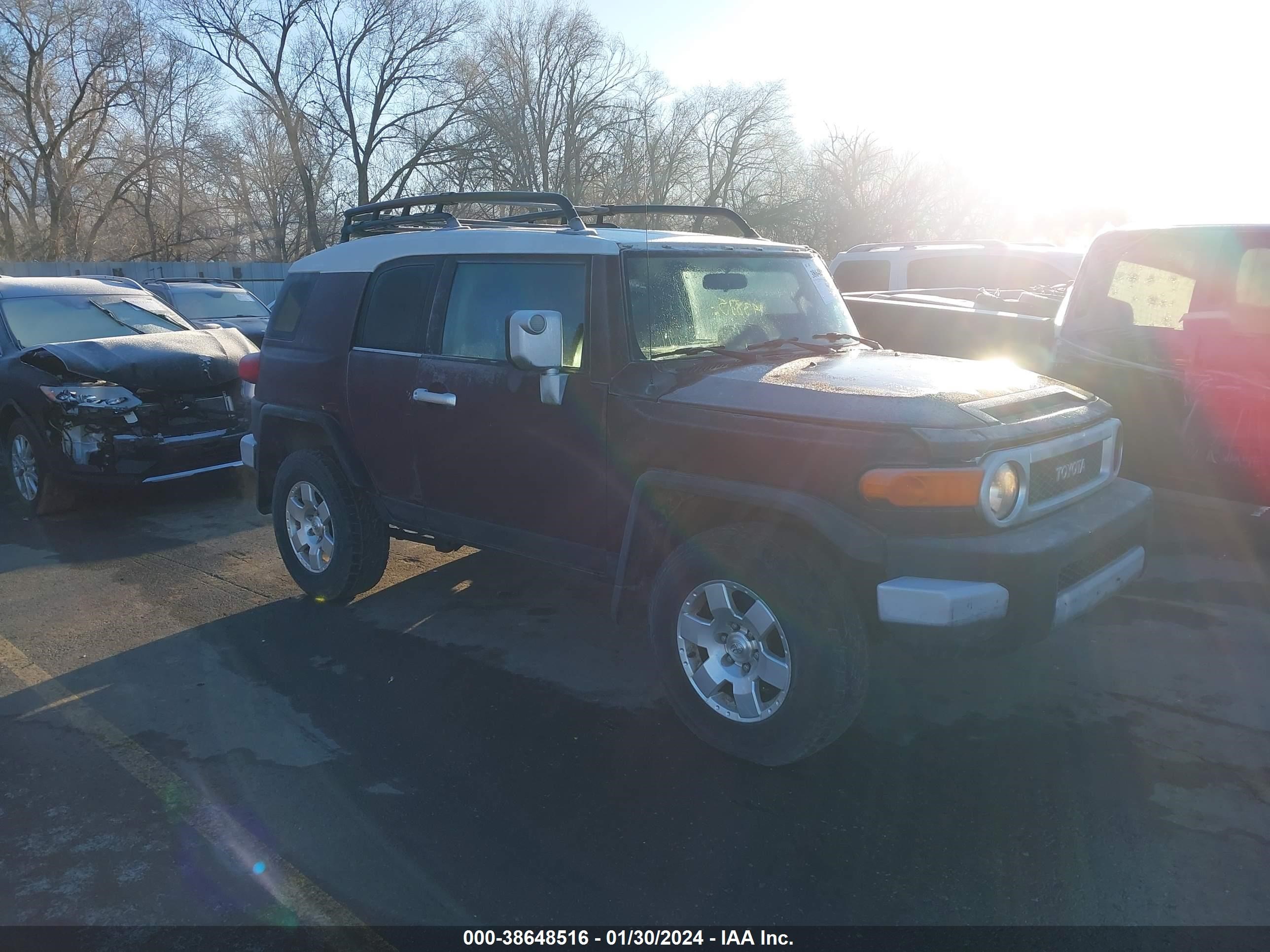 toyota fj cruiser 2007 jtebu11f470001499