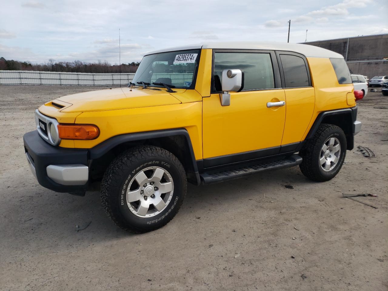 toyota fj cruiser 2007 jtebu11f670022578