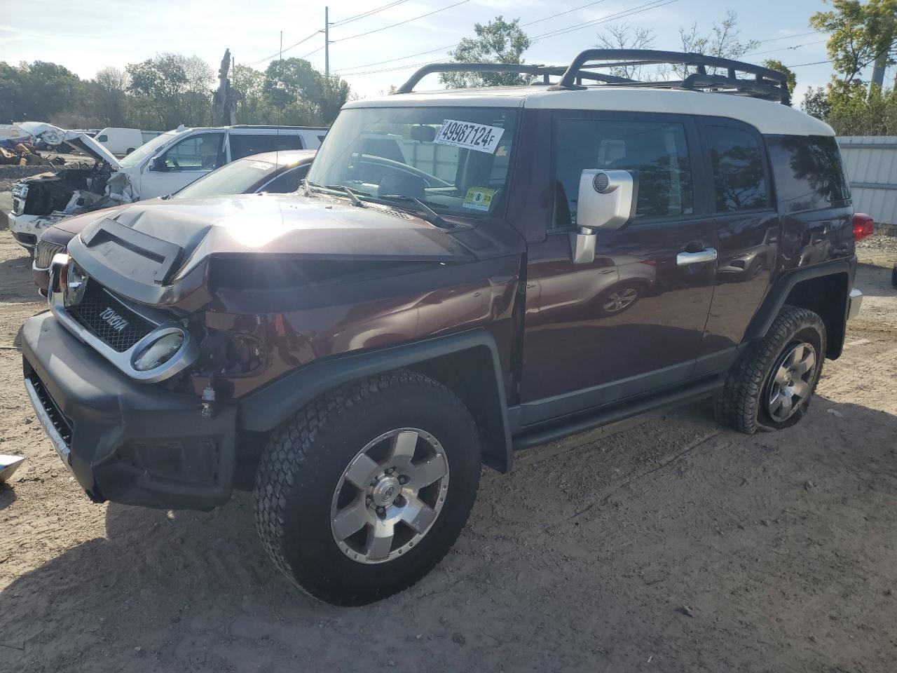 toyota fj cruiser 2007 jtebu11f670094719