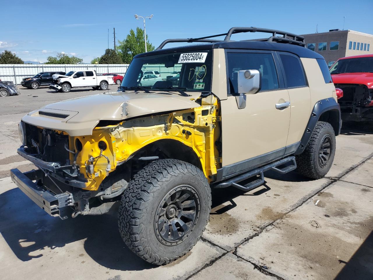 toyota fj cruiser 2007 jtebu11f870036272