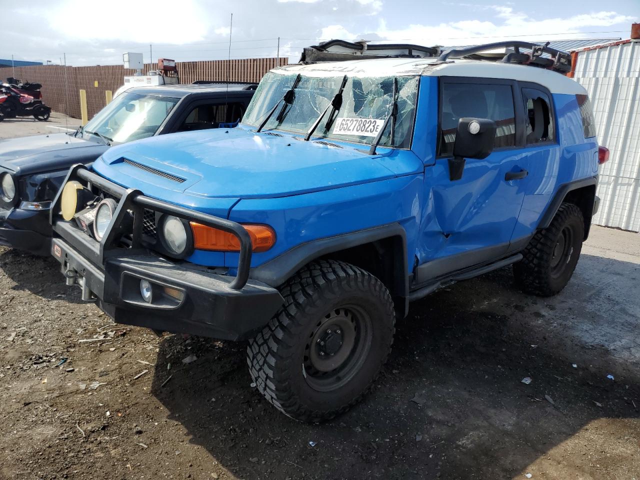 toyota fj cruiser 2007 jtebu11f970100108