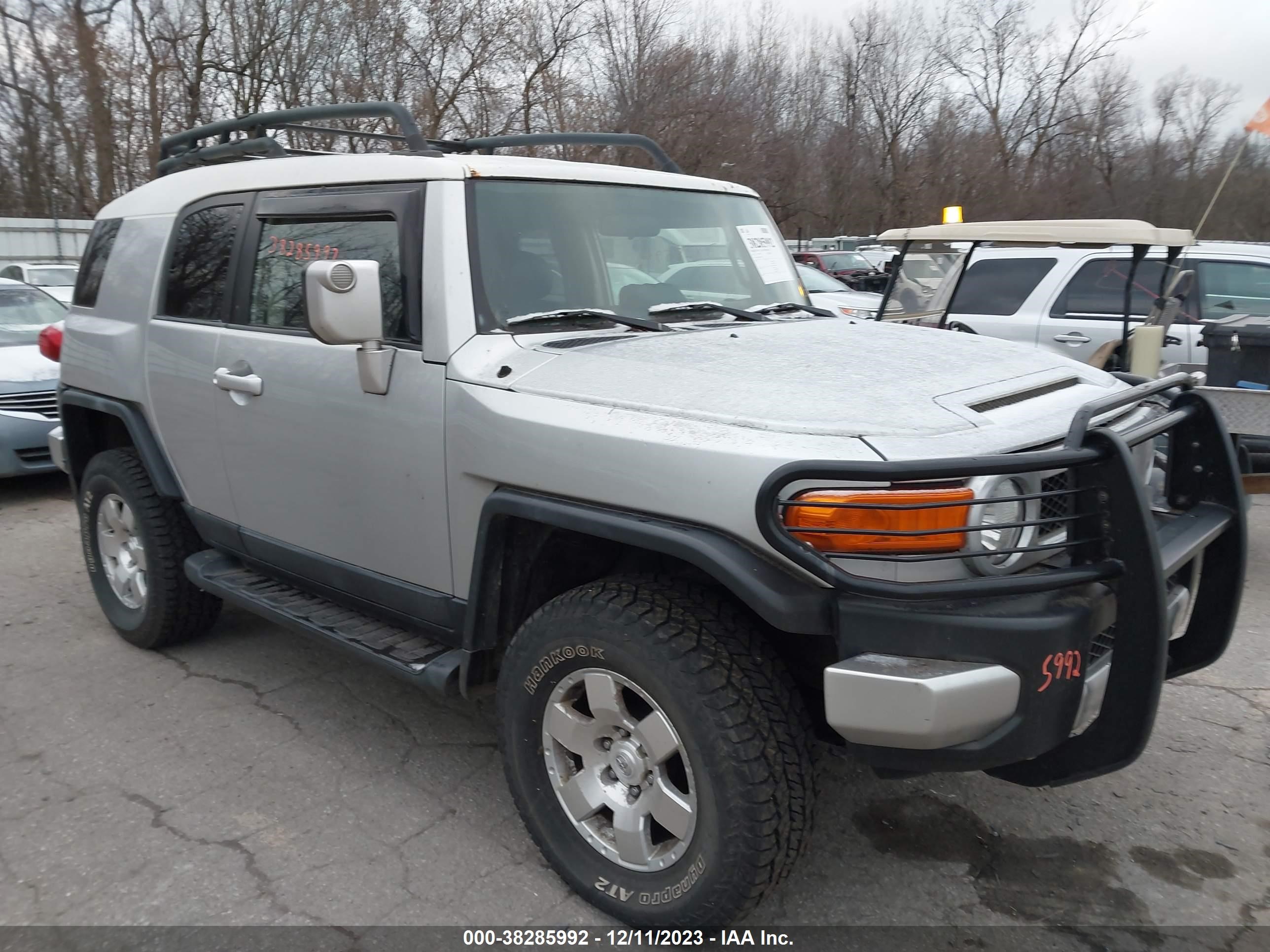 toyota fj cruiser 2007 jtebu11fx70041179