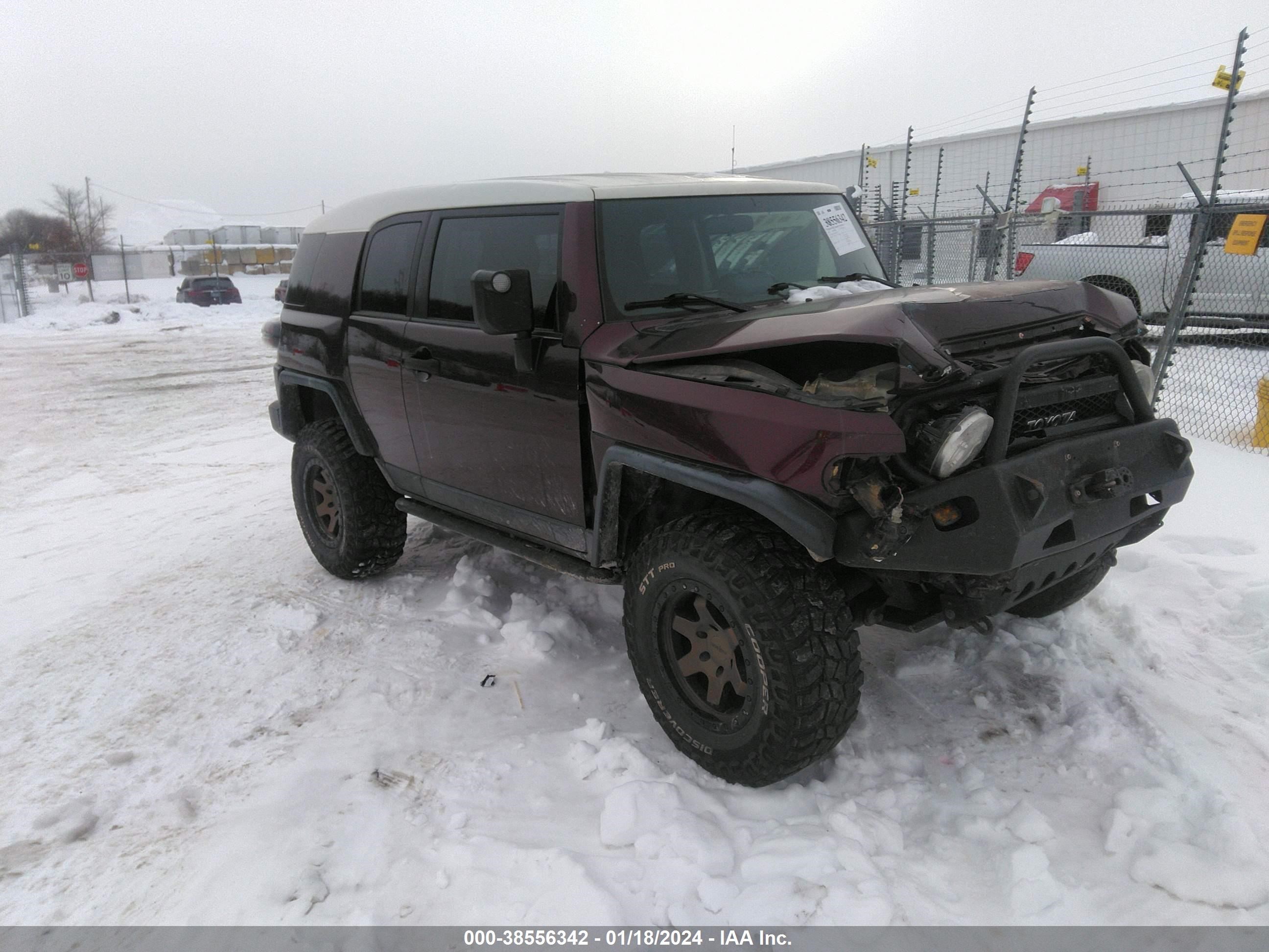 toyota fj cruiser 2007 jtebu11fx70060671