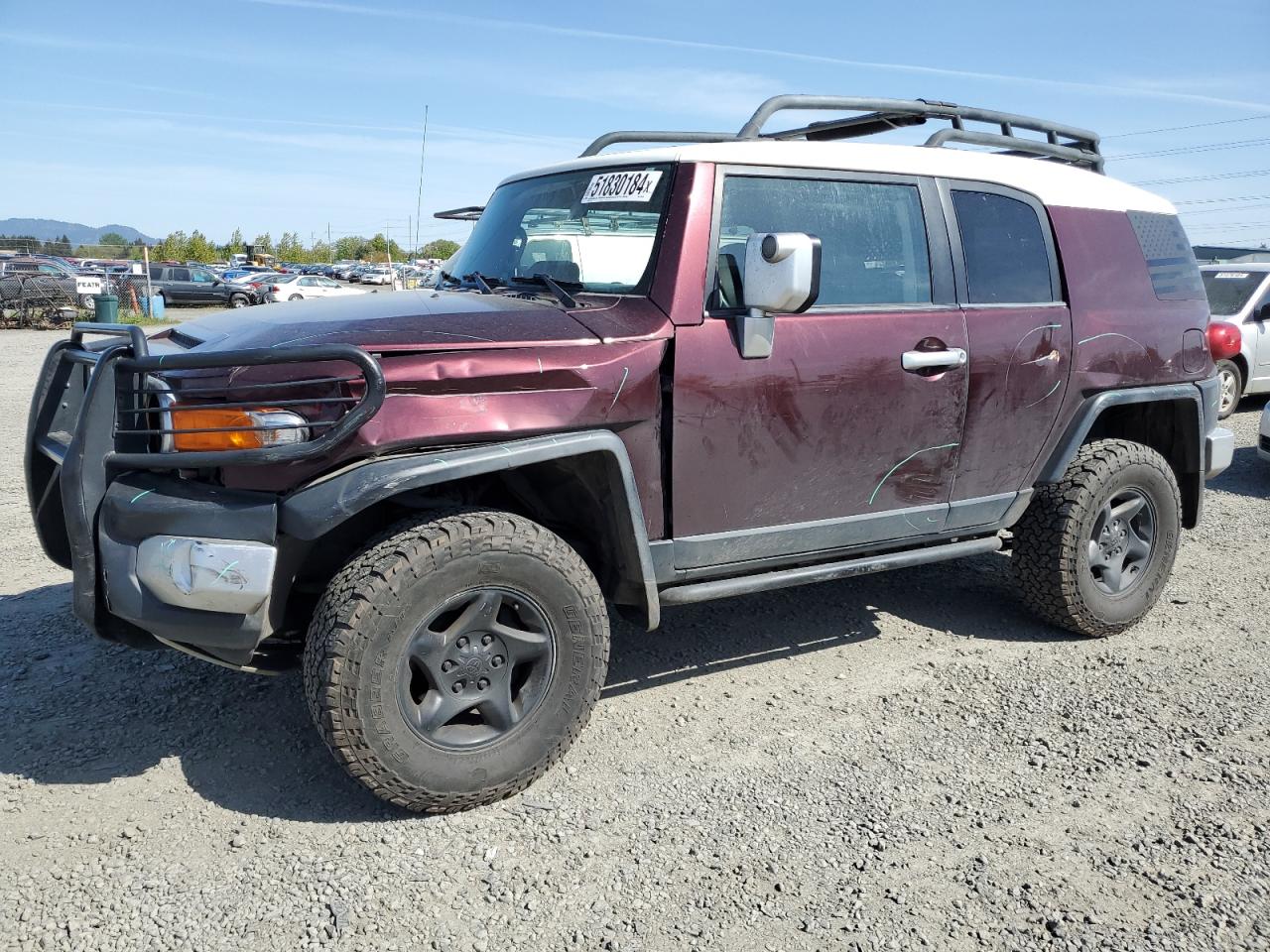 toyota fj cruiser 2007 jtebu11fx70070536