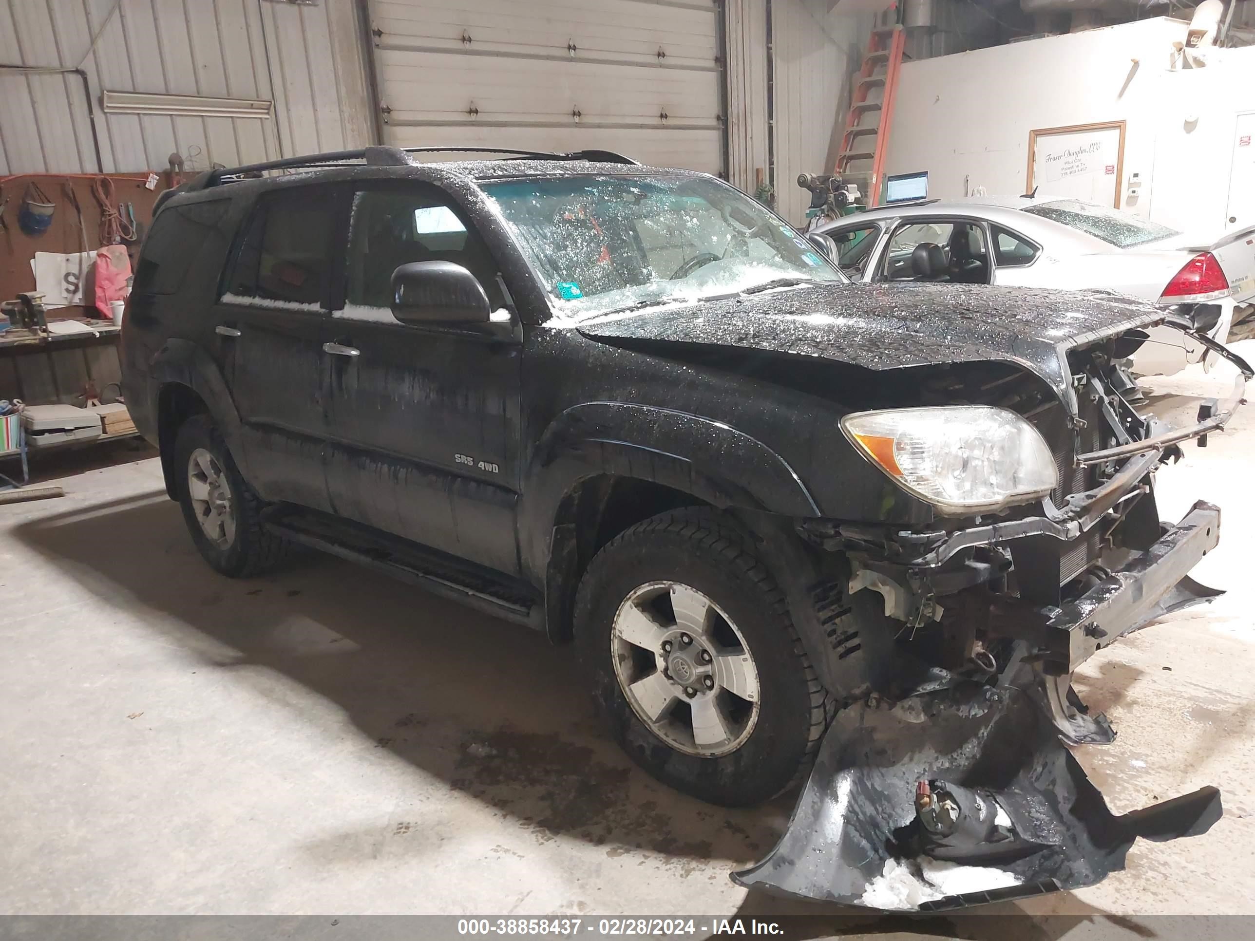 toyota 4runner 2007 jtebu14r170109438