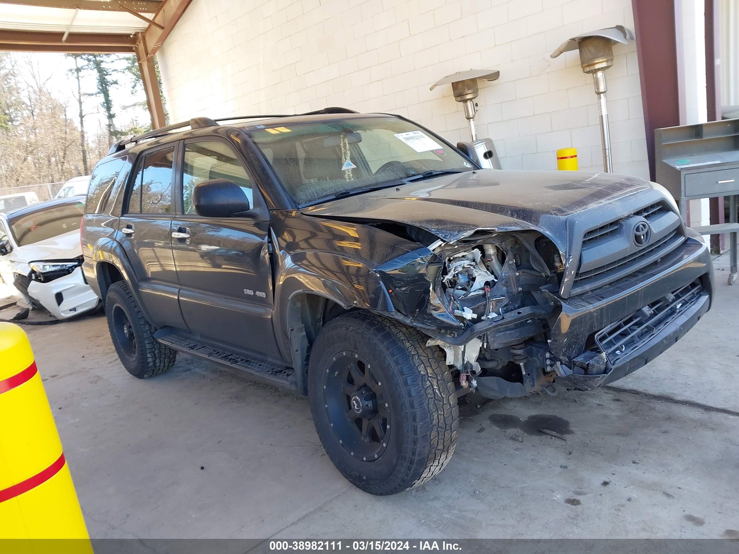 toyota 4runner 2007 jtebu14r270124742