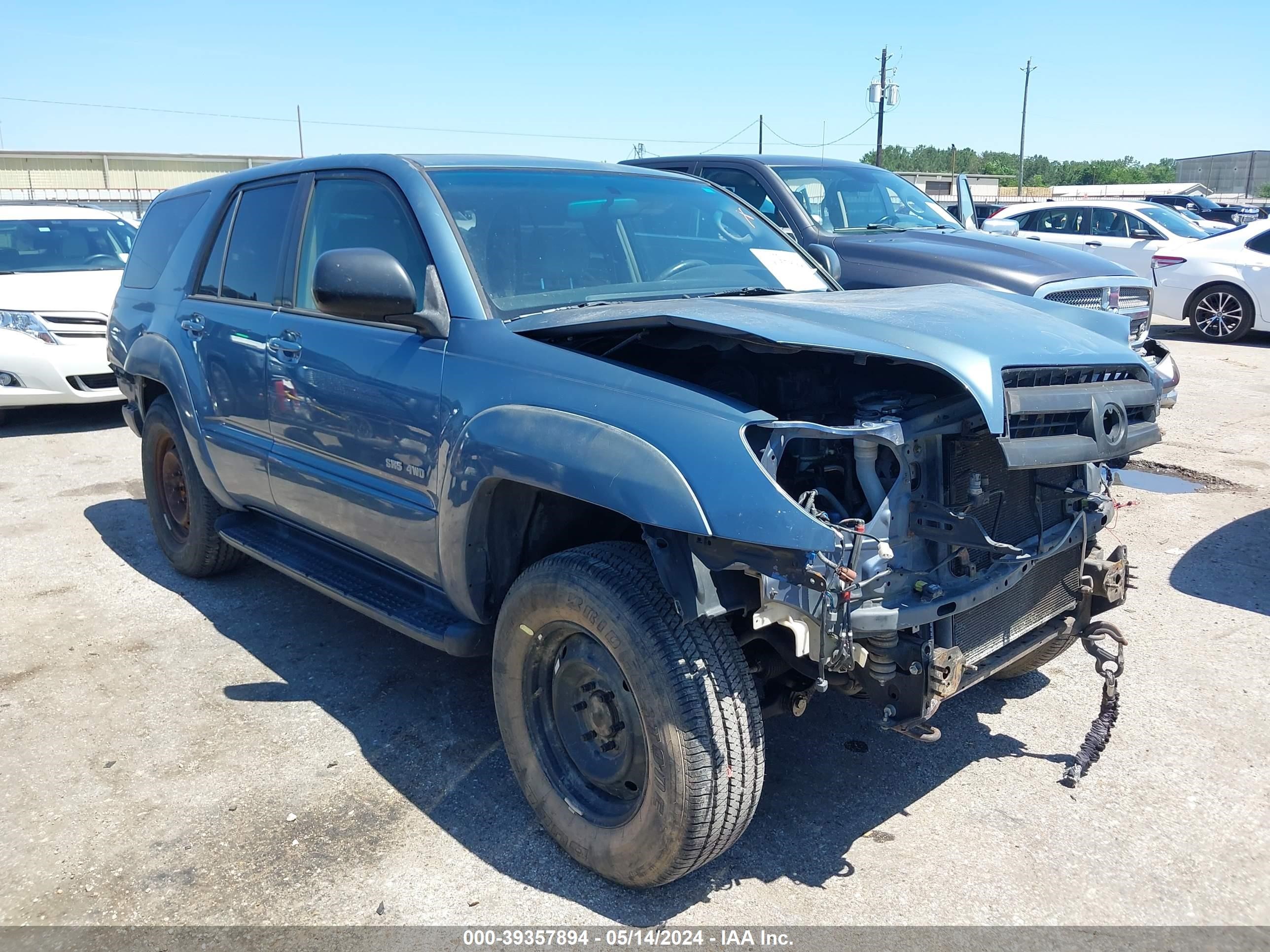 toyota 4runner 2005 jtebu14r358034191