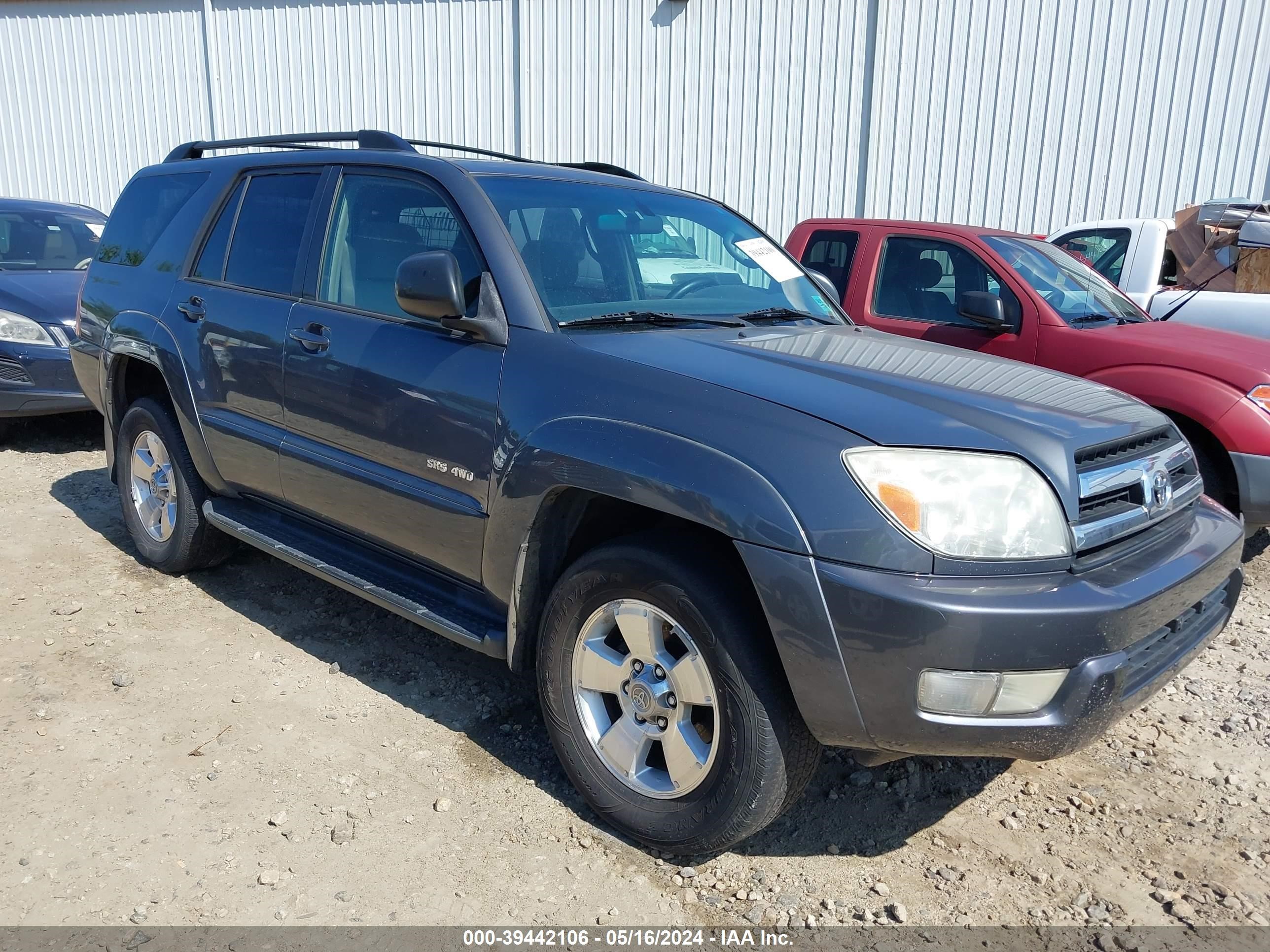 toyota 4runner 2005 jtebu14r550070222