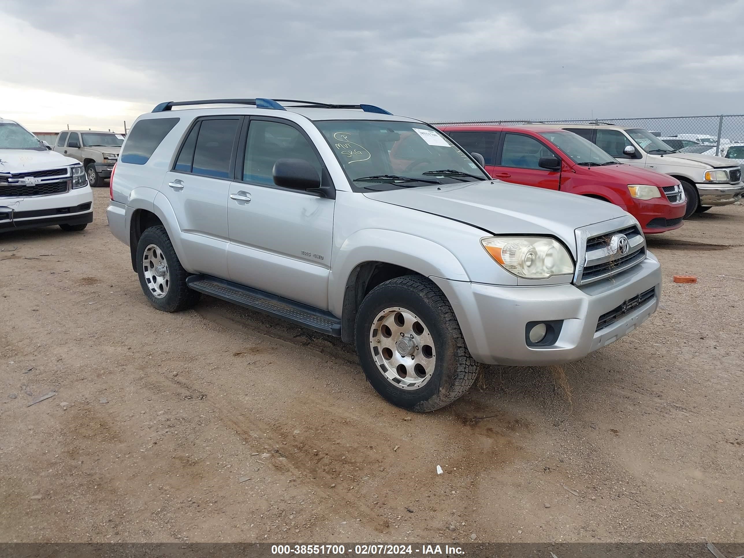 toyota 4runner 2007 jtebu14r570119759