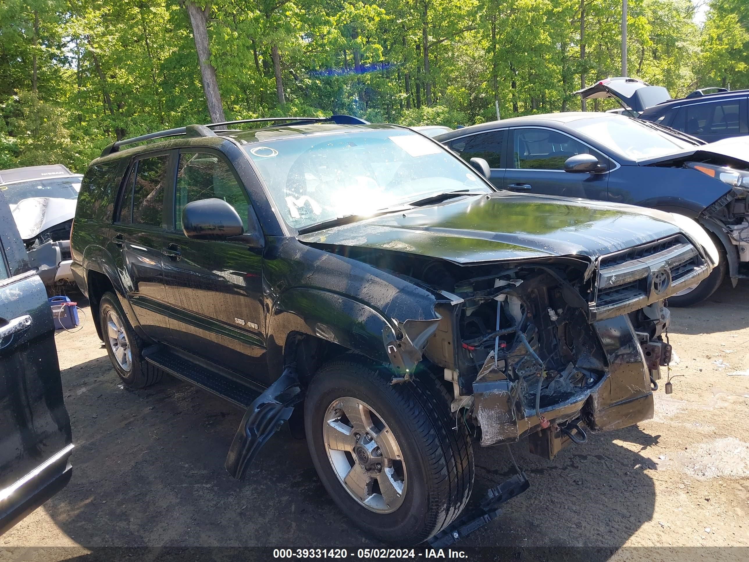 toyota 4runner 2004 jtebu14r640042427