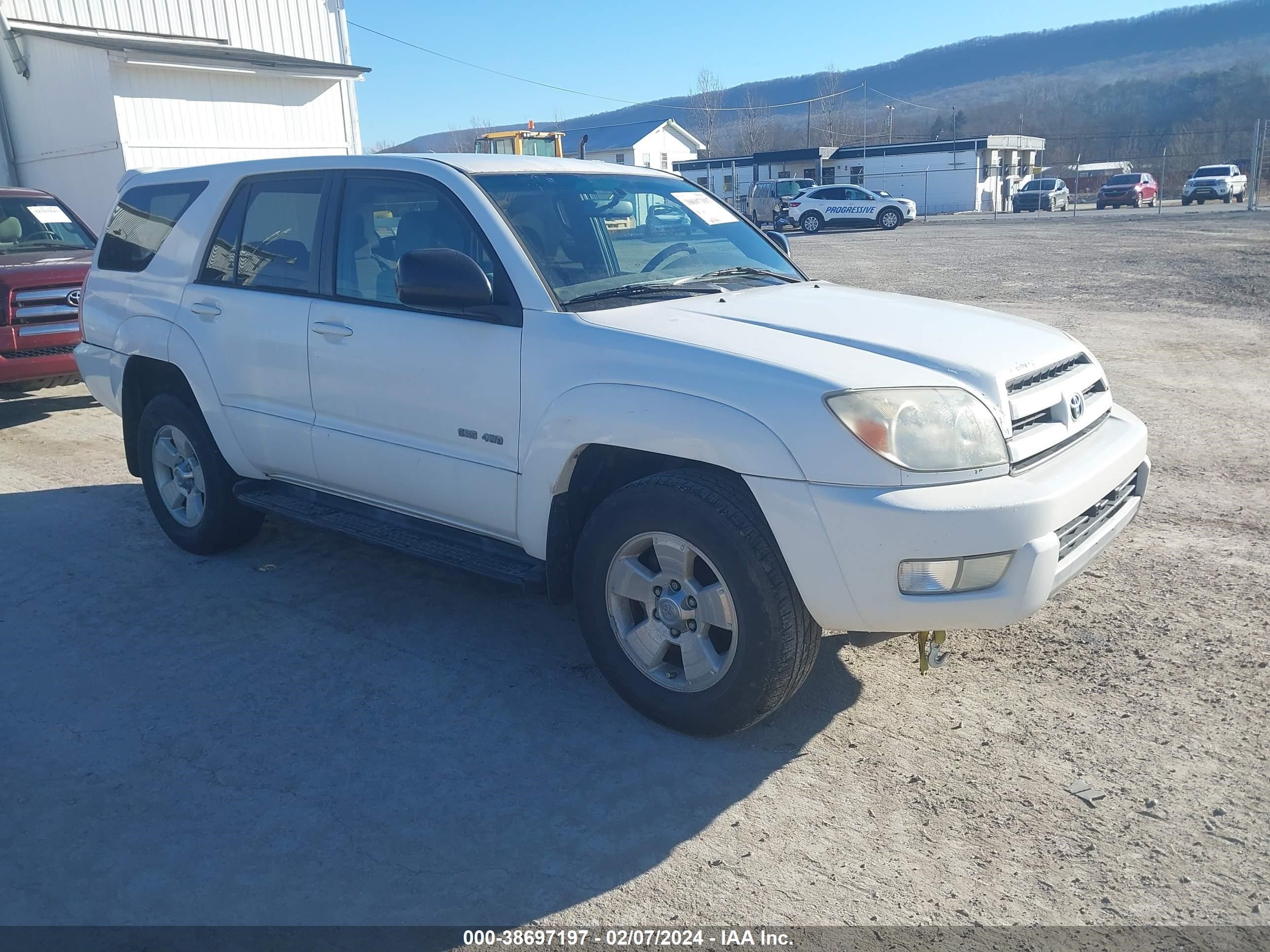 toyota 4runner 2004 jtebu14r748012595