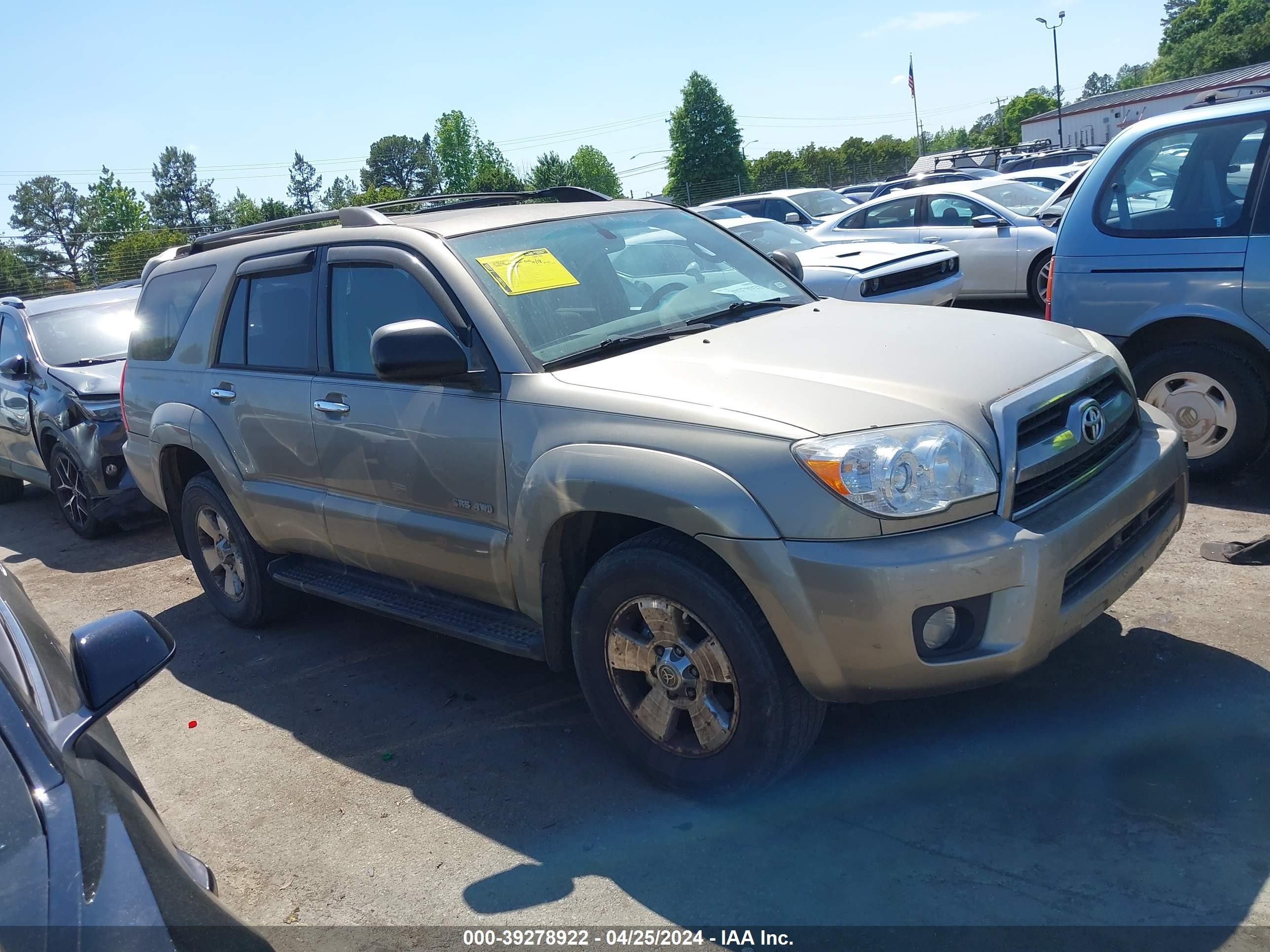 toyota 4runner 2006 jtebu14r860094922