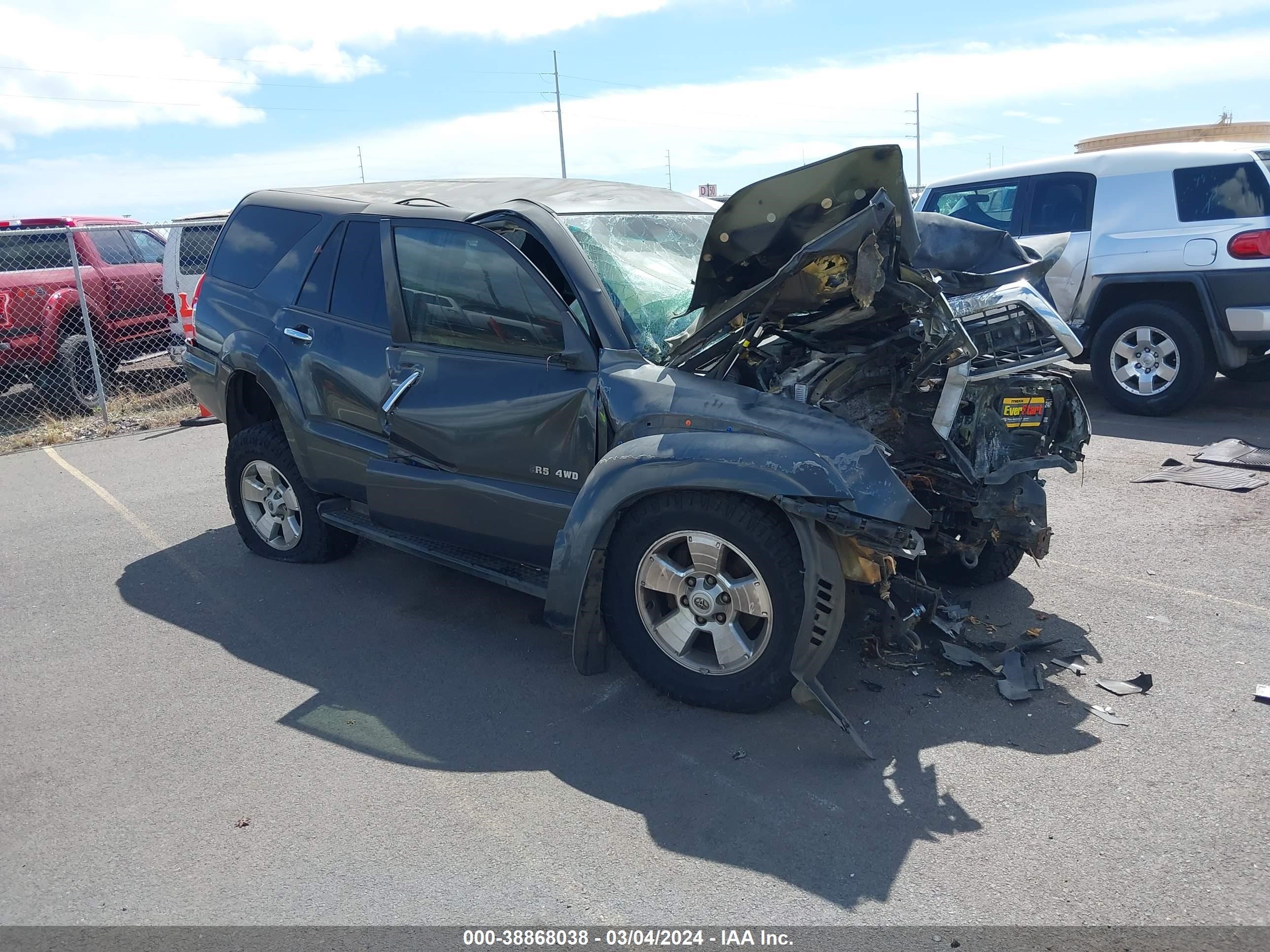 toyota 4runner 2007 jtebu14r878102455