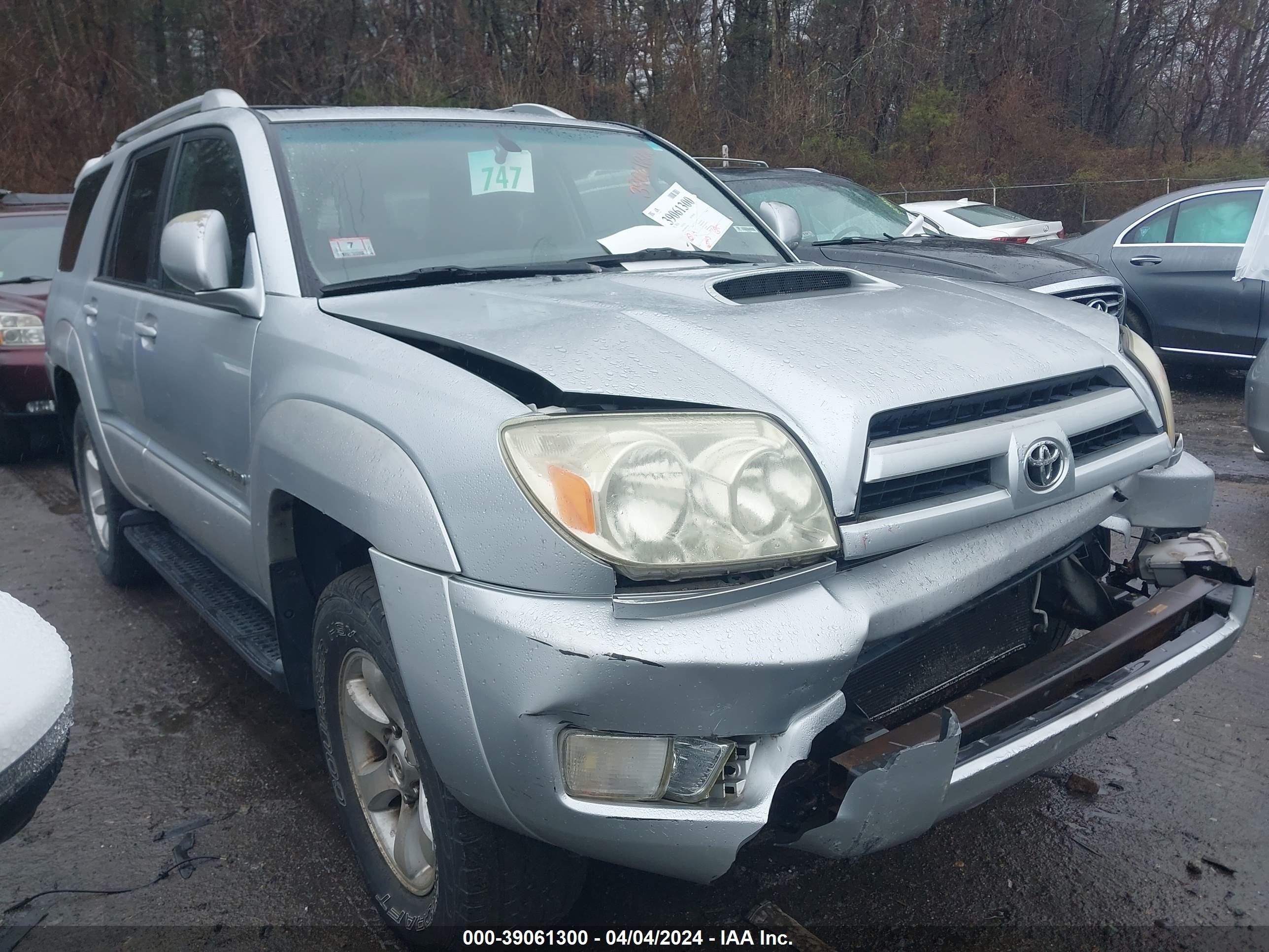 toyota 4runner 2005 jtebu14r950077366