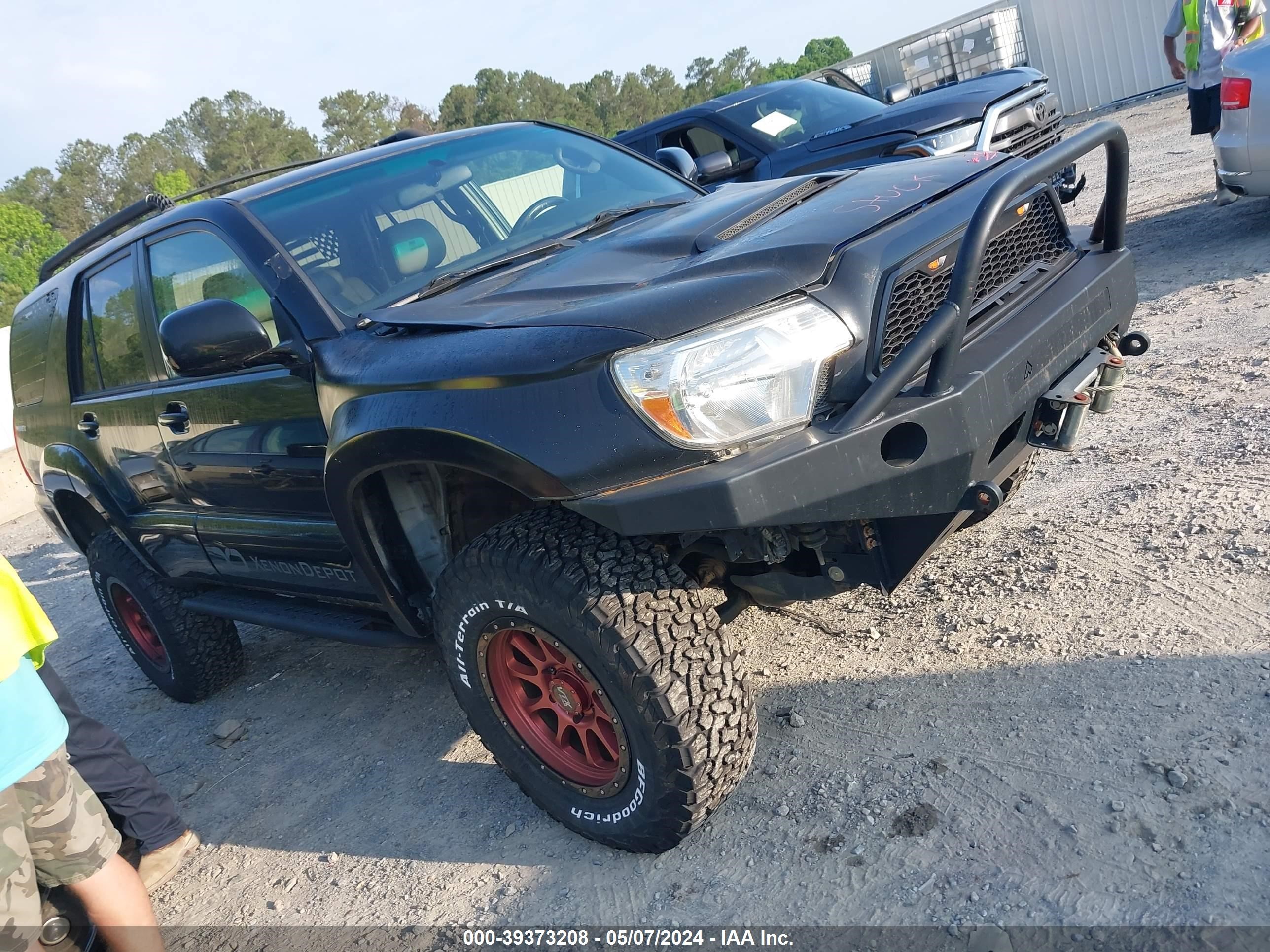 toyota 4runner 2007 jtebu14r970110188