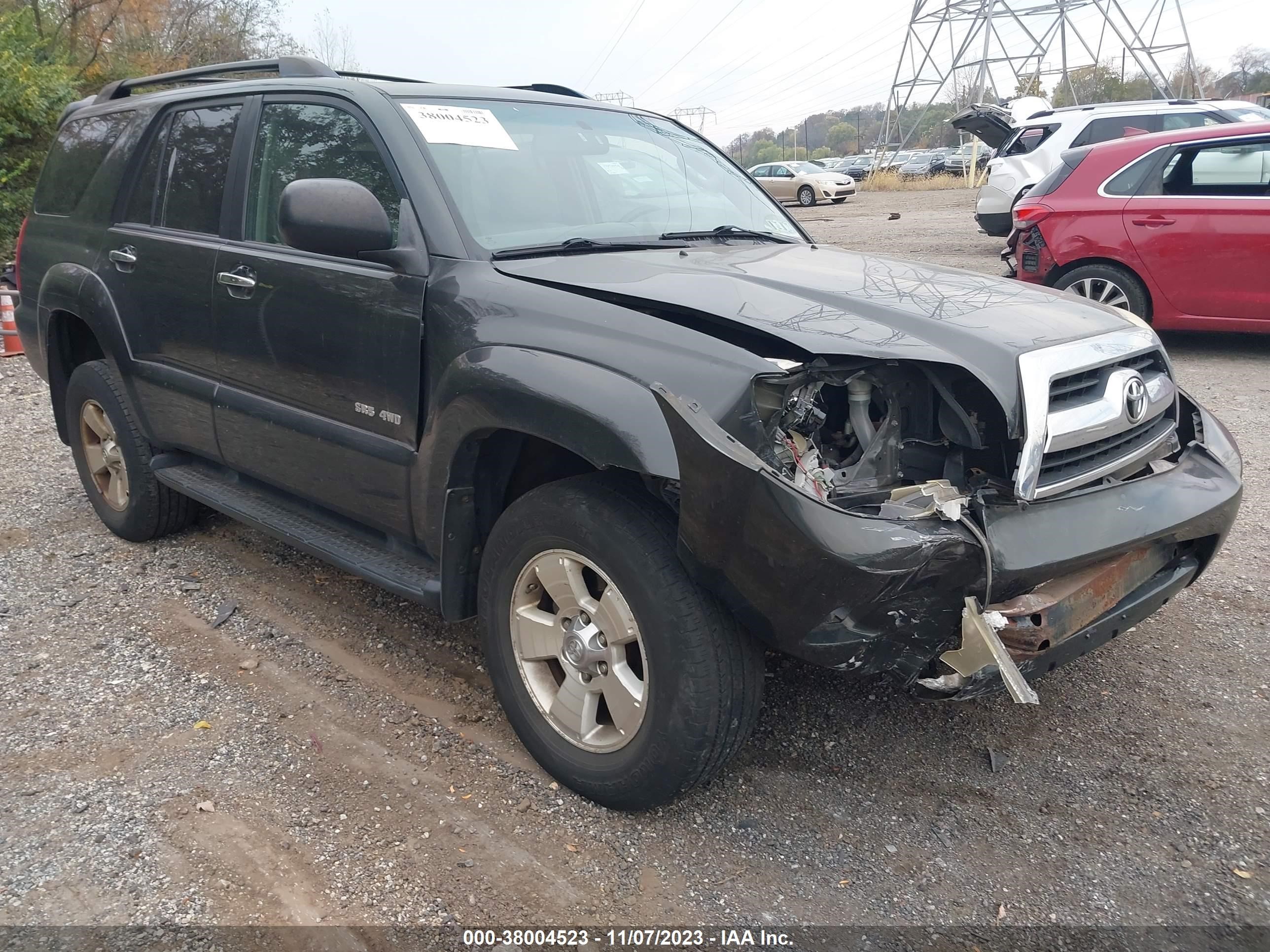 toyota 4runner 2007 jtebu14rx70124049