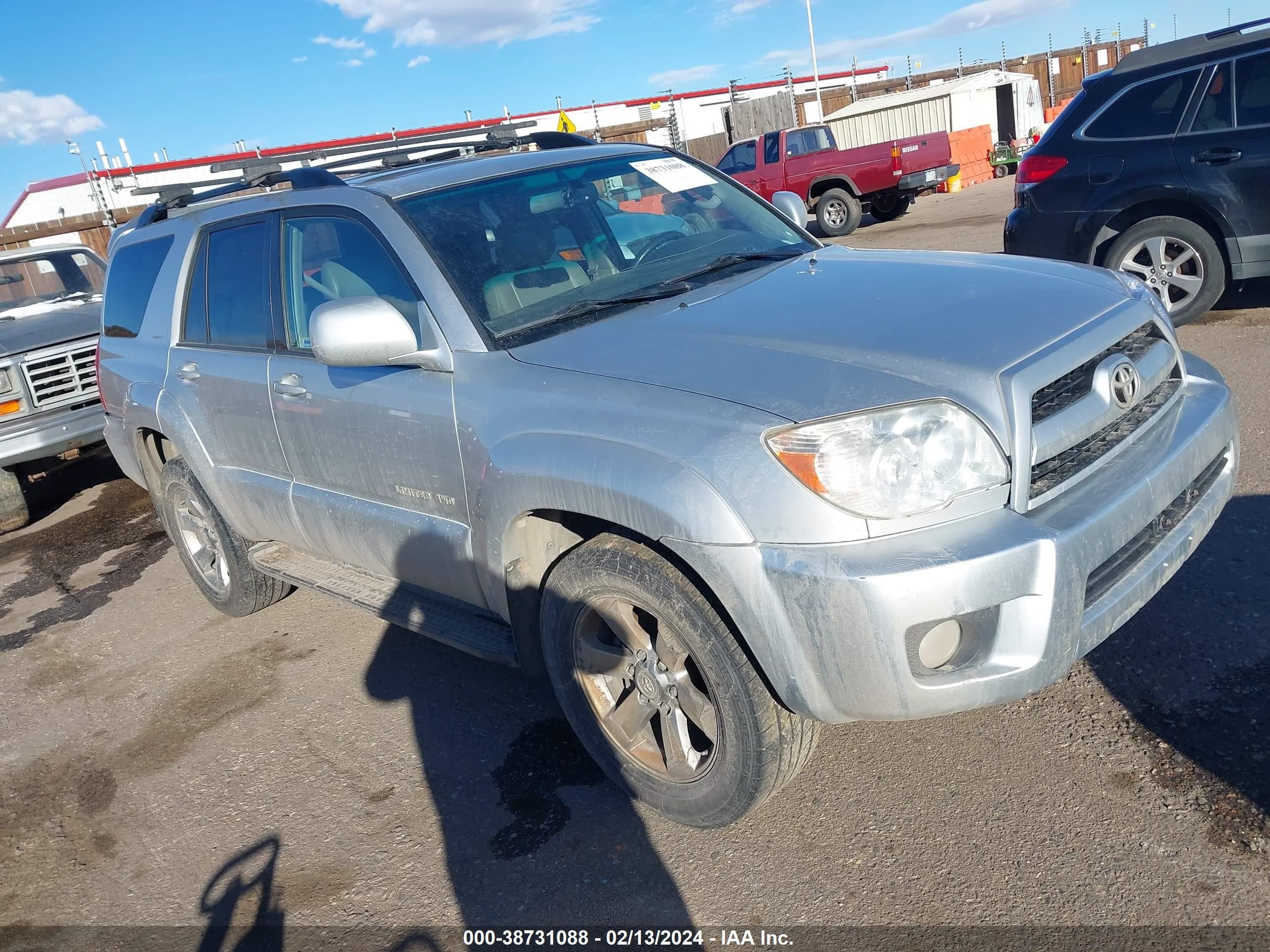 toyota 4runner 2008 jtebu17r68k001902