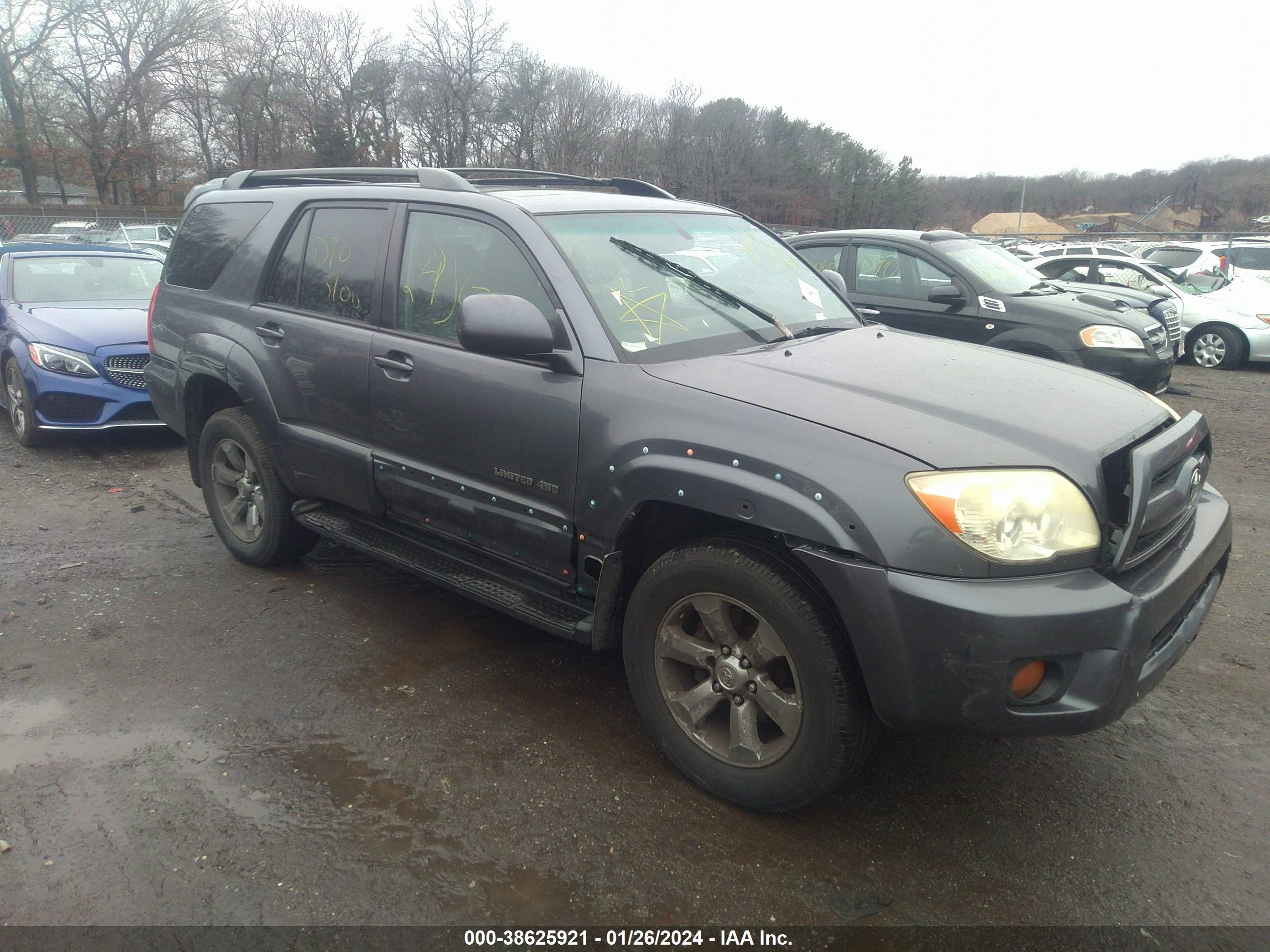 toyota 4runner 2008 jtebu17r68k028503