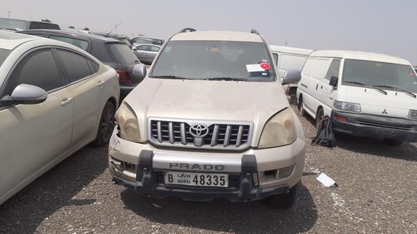 toyota prado 2007 jtebu25j775090797