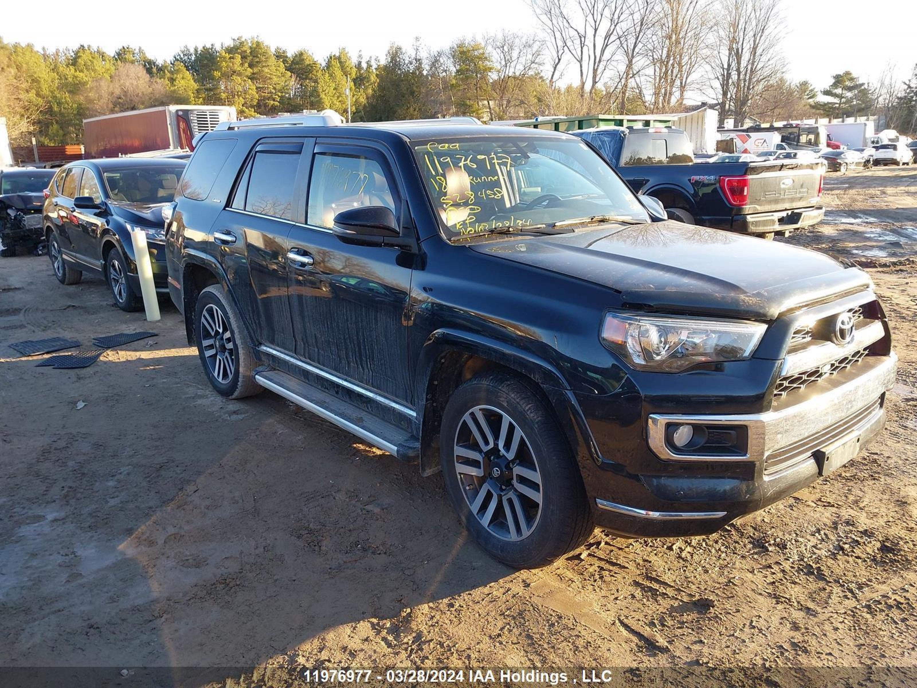 toyota 4runner 2018 jtebu5jr1j5528458