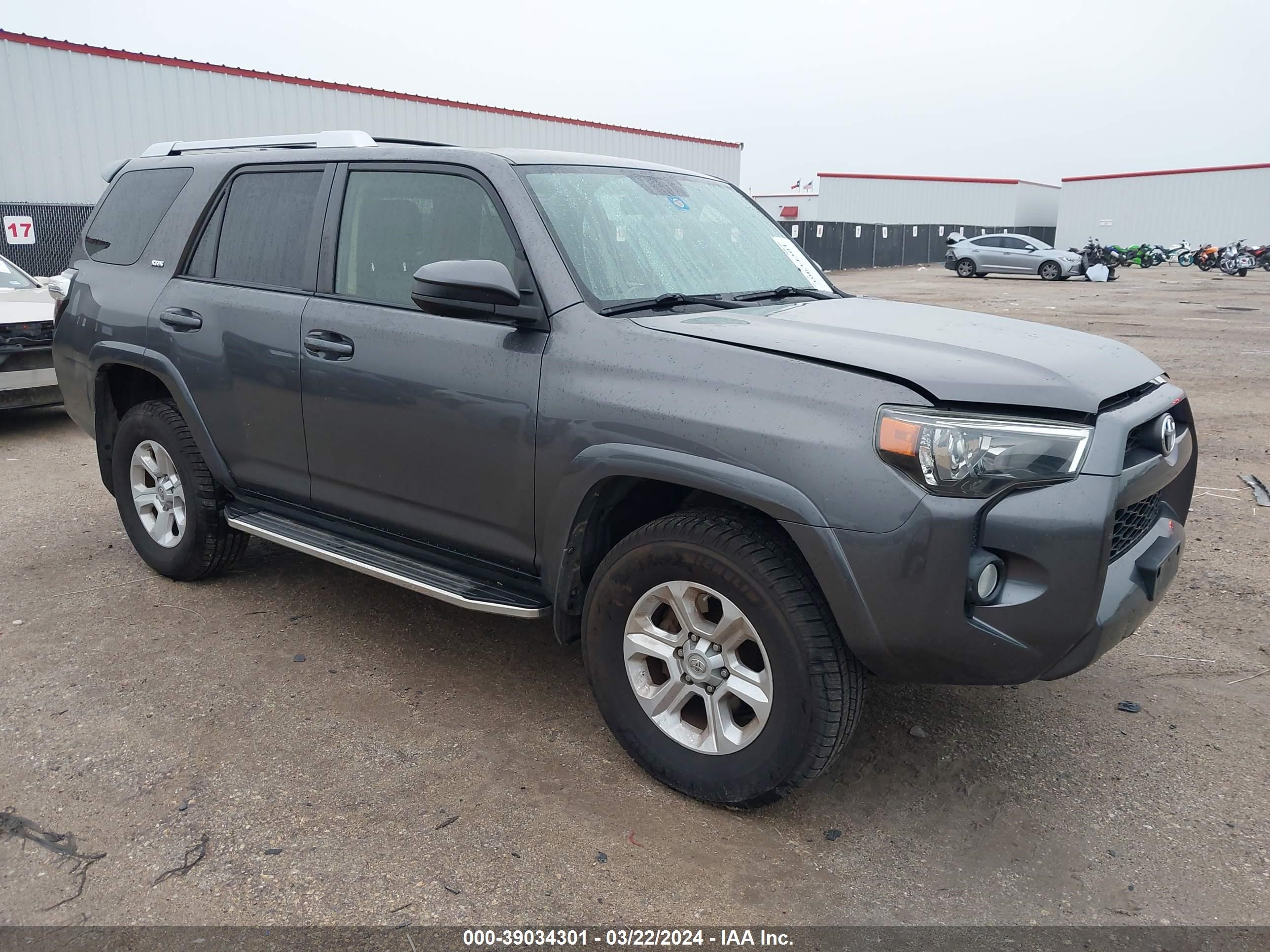 toyota 4runner 2016 jtebu5jr5g5296021