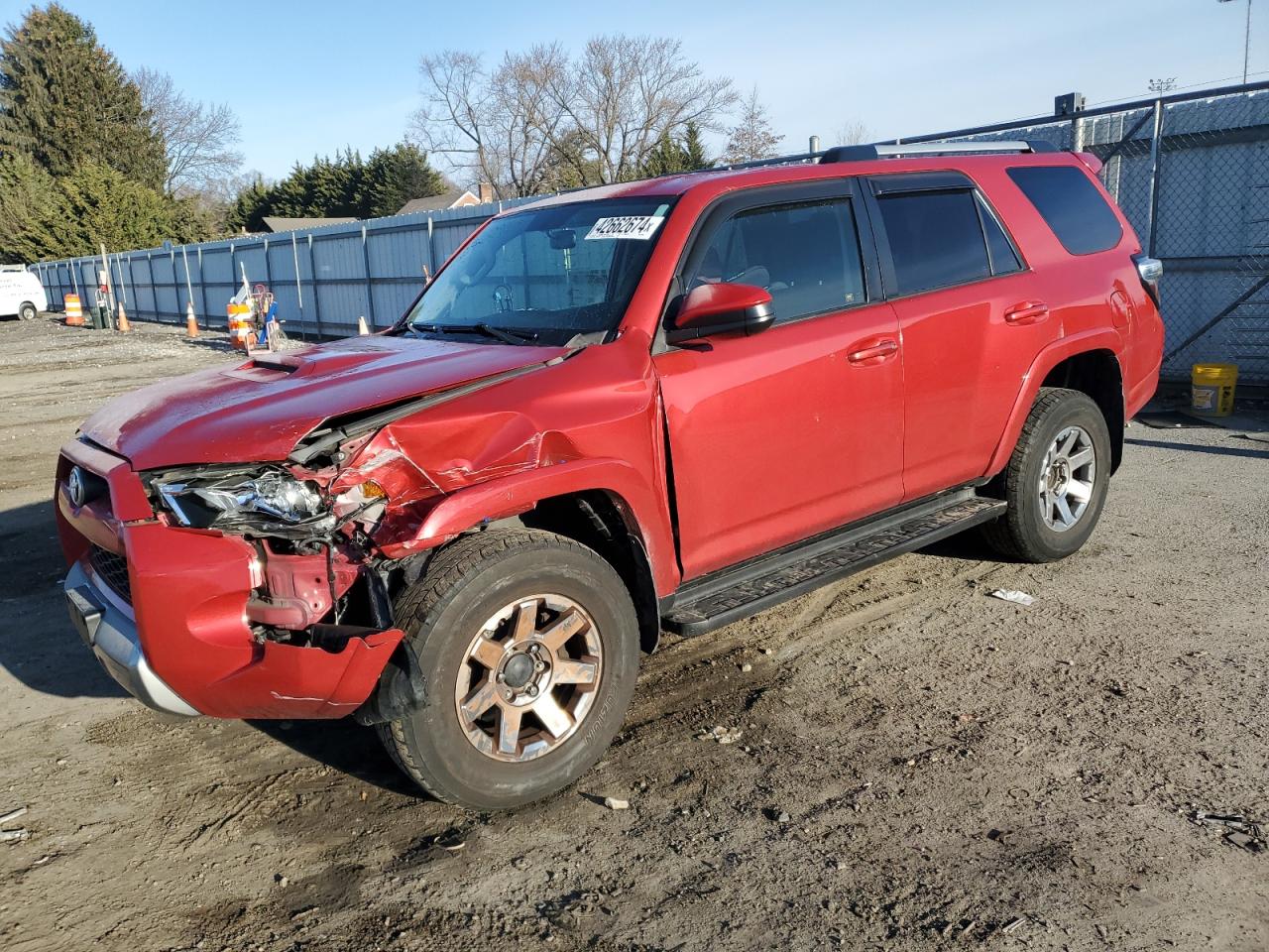 toyota 4runner 2016 jtebu5jr5g5321905