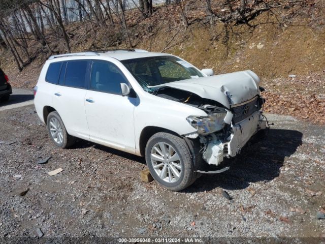 toyota highlander hybrid 2010 jtebw3eh1a2042072