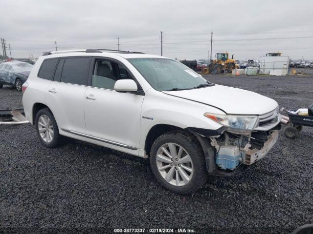 toyota highlander hybrid 2011 jtedc3eh1b2001556