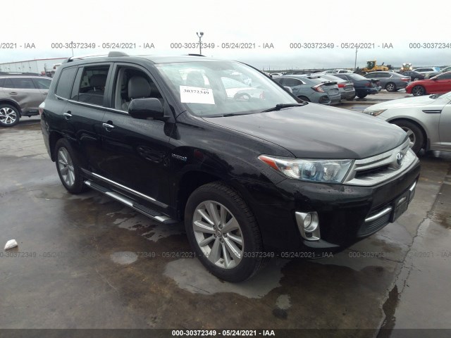 toyota highlander hybrid 2012 jtedc3eh2c2009103