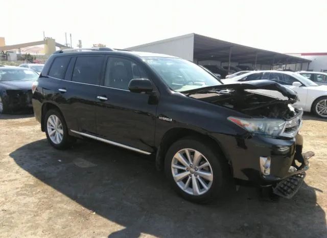 toyota highlander hybrid 2013 jtedc3eh2d2019079