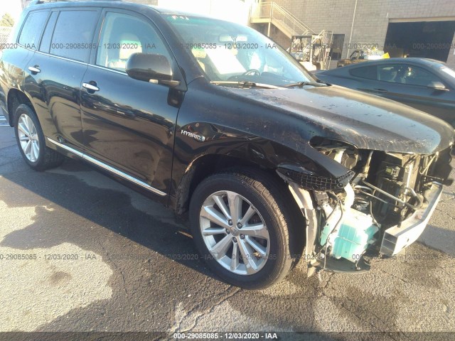 toyota highlander hybrid 2012 jtedc3eh4c2004985