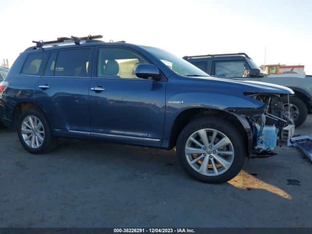 toyota highlander hybrid 2011 jtedc3eh6b2003027