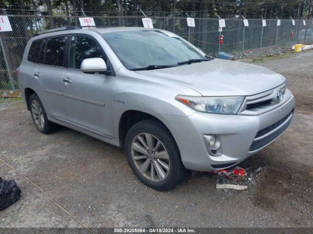 toyota highlander hybrid 2011 jtedc3eh6b2003884