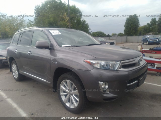 toyota highlander hybrid 2011 jtedc3eh7b2003439