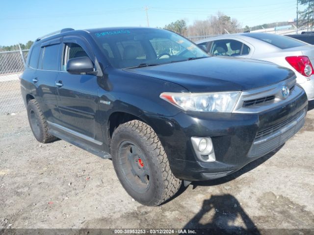 toyota highlander hybrid 2011 jtedc3eh8b2000744